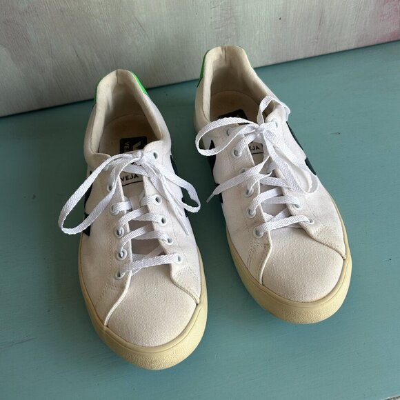 Veja Campo Canvas Sneaker Women's Size 8 Organic Cotton Preppy Streetwear - Picture 3 of 11